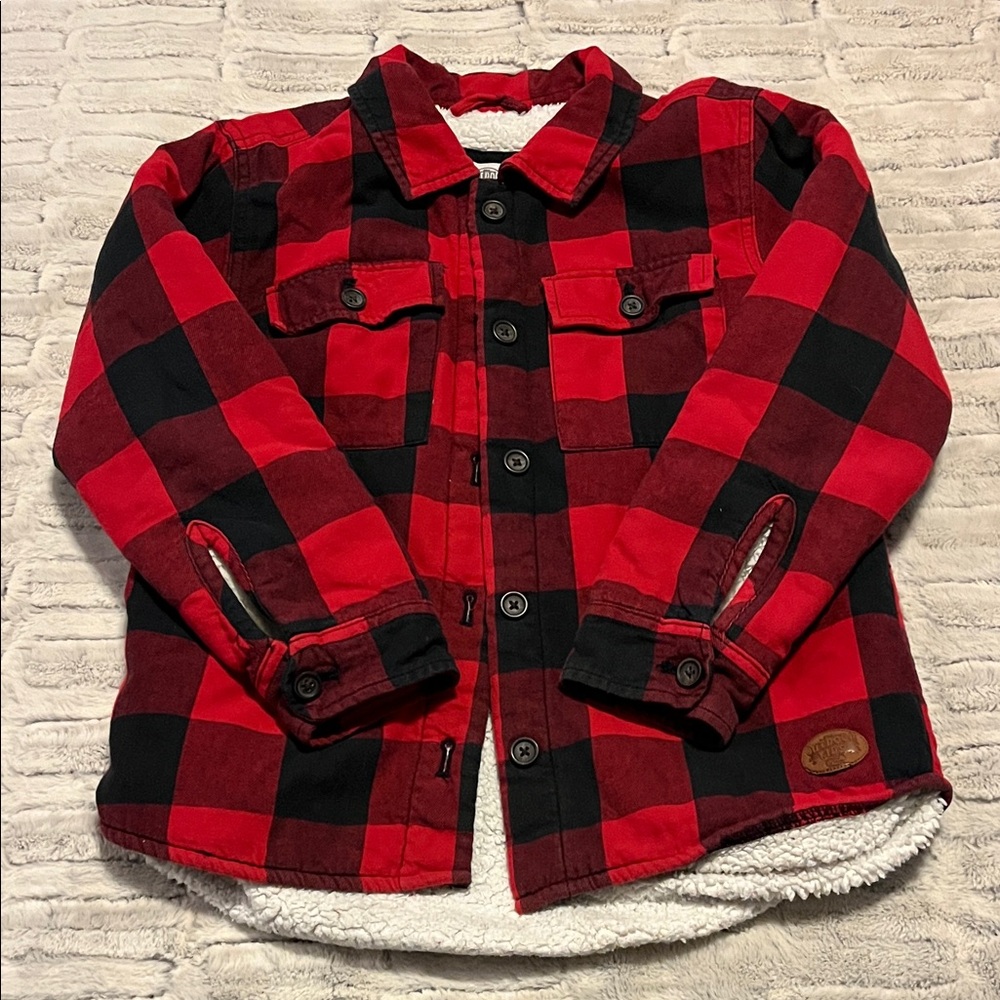 Bass Pro Shops Red and Black Kids Jacket